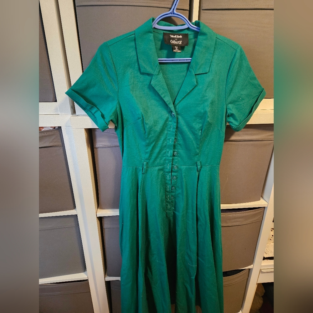 Collectif x modcloth vintage style dress